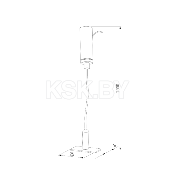 Набор для подвеса Round 2 м Mini Magnetic 85201/00 (a067255) 