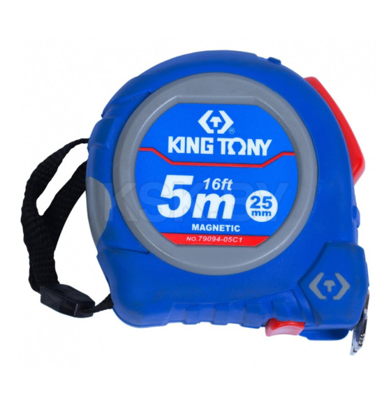 Рулетка  5м х 25мм KING TONY 79094-05C1 (79094-05C1) 