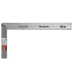 Угольник алюминиевый литой 400 мм Matrix 32474