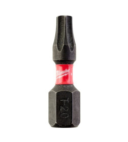 Бита TORX TX20х25мм ударная Milwaukee Shockwave (2 шт.)