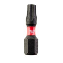 Бита TORX TX25х25мм ударная Milwaukee Shockwave (2 шт.) (4932430879) 