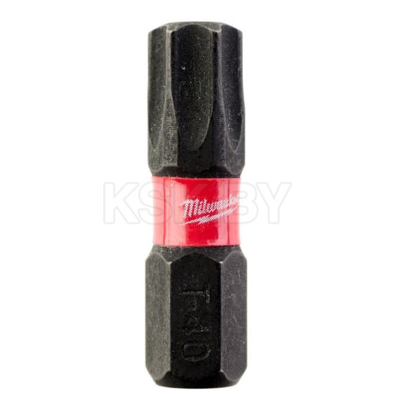 Бита TORX TX40x25мм ударная Milwaukee Shockwave (2 шт.) (4932430888) 