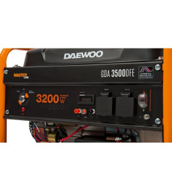 Генератор бензиновый DAEWOO GDA 3500 DFE (газовый)