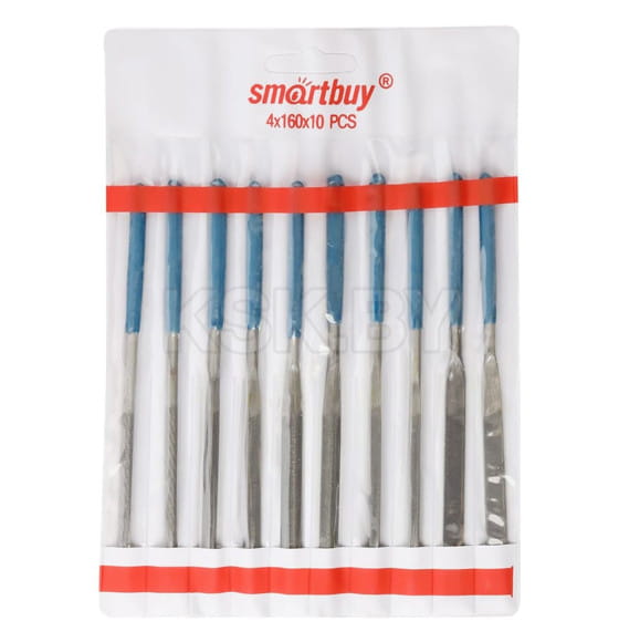Набор надфилей 4x160 мм (10 шт.) Smartbuy tools (SBT-TFS-10p2)