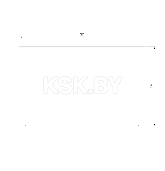 Заглушка черный Module System 85194/00 (a066191) 