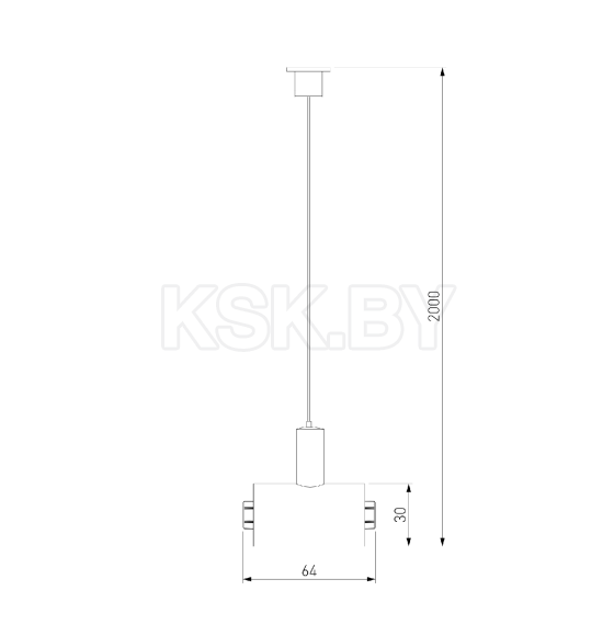 Набор подвеса без питания черный Module System 85186/00 (a066183) 