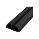 Уплотнитель дверной Fuaro ADH/D 14*12-BL (черный) (43013) 