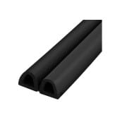 Уплотнитель дверной Fuaro ADH/D 14*12-BL (черный)