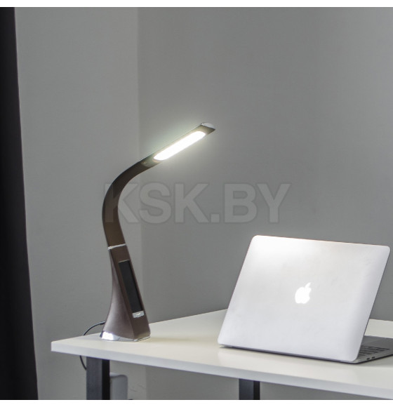Настольный светильник 5Вт TLD-542 Brown-LED-300Lm-5000K-Dimmer Uniel (UL-00001817) 