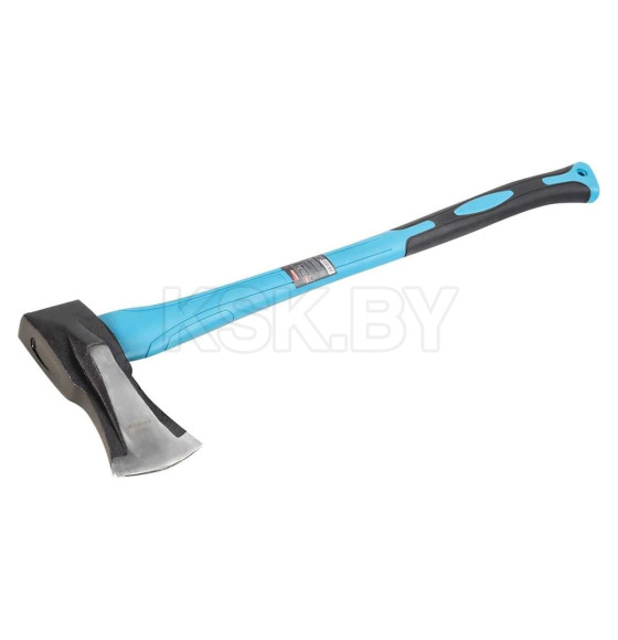 Топор колун 3000 гр с фиберглассовой резиновой рукояткой Smartbuy tools SBT-AX-3000p2 (SBT-AX-3000p2) 