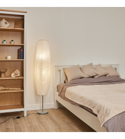 Светильник напольный UML-T410 60Вт 2*E27 WHITE Uniel