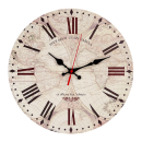 Часы настенные, модель 90, материал  МДФ, диаметр 285 мм, открытые стрелки 90901010 (90901010) 