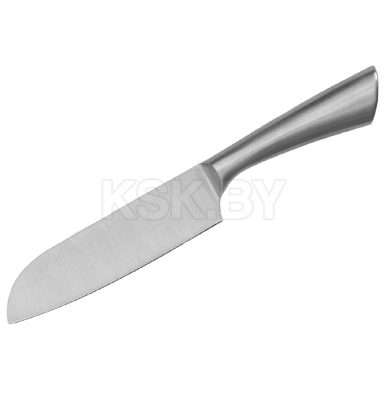 Нож Сантоку кухонный Magistro Ardone, лезвие 19 см, цвет серебристый (7422029) 