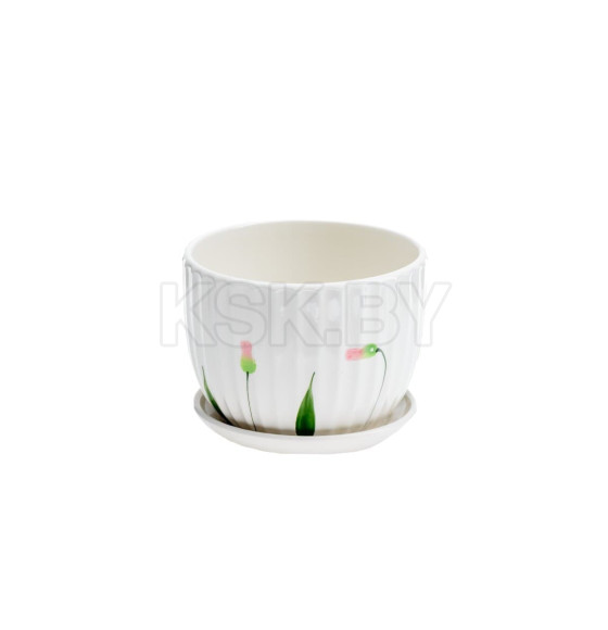 Горшок для цветов керамический 14*11,2 см (арт. TX63002-3, код 285372) (TX63002-3) 
