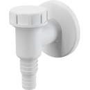 Сифон для стиральной машины AlcaPlast наружный, белый АPS2 (АPS2-BL-01) 