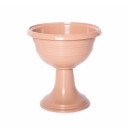 Горшок пластмассовый "Тюльпан" 6 л 300х335 мм (карамель) Гарденпласт 84007 (84007) 