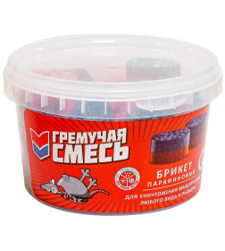 Парафиновый брикет Гремучая смесь 400 г