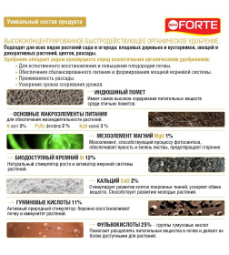 Удобрение гранулированное обогащенное Индюшиный помет Bona Forte 2 кг