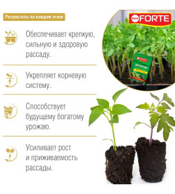 Удобрение жидкое минеральное Для рассады Bona Forte Красота 10 мл