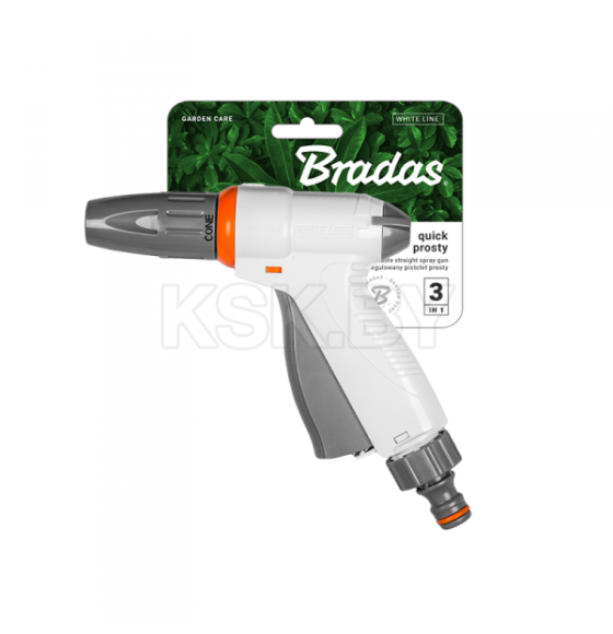 Пистолет-распылитель для полива BRADAS WHITE LINE QUICK PROSTY  WL-EN6TK (WL-EN6TK) 