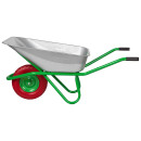 Тачка садово-строительная 180 кг 90 л (с PU колесом) Сибртех 68968 (68968) 