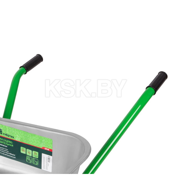Тачка садово-строительная 180 кг 90 л (с PU колесом) Сибртех 68968 (68968) 