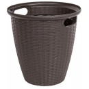 Кашпо напольное 470 мм/50 л с внутренним горшком 27 л (горький шоколад) Rattan InGreen ING6216ГШК (ING6216ГШК) 