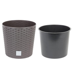 Горшок пластиковый Flower pot RATO Tubus – UMBER