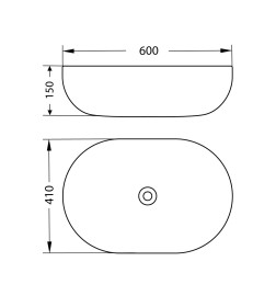 Умывальник Lauter 21836 (60x41)
