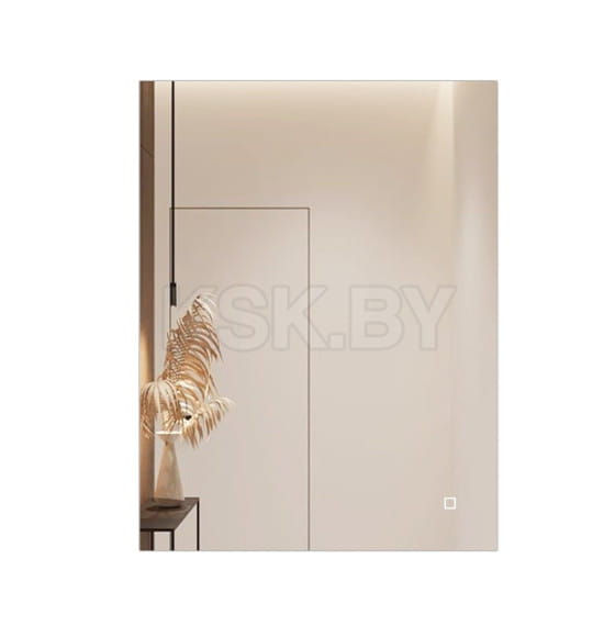 Зеркало прямоугольное с подсветкой, 60х80 см LED RECTANGLE SMALL Emze (LED.60.80.4K) 