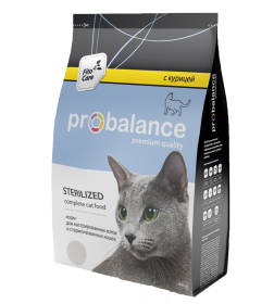 ProBalance Sterilized Корм сухой для стерелиз кошек/кастр. котов 400 г