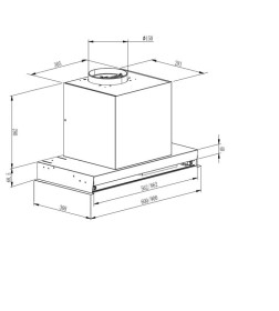 Вытяжка  SCHTOFF LFX 60 Black