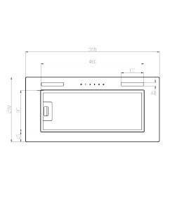 Вытяжка  SCHTOFF DNS Light 60 Black