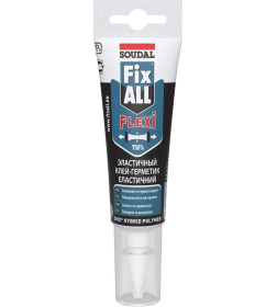 Клей-герметик Soudal Fix All Flexi белый, 125 мл