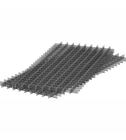 СЕТКА сварная в картах  D4,0 ячейка 100*100мм (1000*2000мм) Класс точности 3 (ТУ расхождение диаметра проволоки 30%) 
