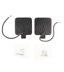 Фара светодиодная OFF ROAD 85*85(102)*19мм квадратная 12V/24V 27W 6000К SKYWAY компл 2 шт 9 диодов