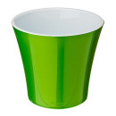 Горшок "АРТЕ" 5 Л. Цвет зелёное золото-белый