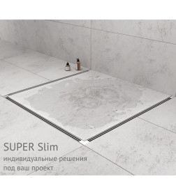 Желоб водосток напольный BERGES SUPER Slim 400