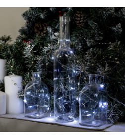 Гирлянда декоративная светящаяся "Rosa" 5 м 50 лампочек (MT.RS.IP20.BT.03.04.1.02) (работает от батареек) Белый