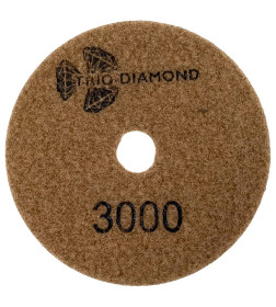 Алмазный гибкий шлифовальный круг Trio-diamond 100 мм № 3000 (сухая шлифовка)