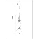 Светильник подвесной Divinare 5016/17 SP-20 (5016/17 SP-20) 