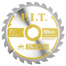 Диск пильный по дереву 190x24Tх30/20/16 мм P.I.T. ACTW10-190T24 (ACTW10-190T24) 