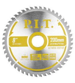 Диск пильный по дереву 200x48Tх32/30 мм P.I.T. ACTW10-200T48