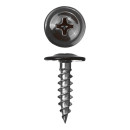 Саморез 4,2х19 мм с п/ш,цинк,острый, RAL 7024 графитово-серый (50шт в зип локе) STARFIX (SMZ1-39634-50) 