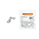 Скоба металлическая 2-х лапковая d14-15мм (10шт) TDM (SQ0409-1013) 