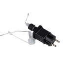 Бахрома светодиодная с эффектом мерцания, 12м. Соединяемая. 195 светодиодов. Теплый белый свет ULD-B12006-195/TTK WARM WHITE IP44 (UL-00010878) 