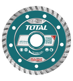 Диск алмазный 125x8x22,2 мм TOTAL TAC2131253HT