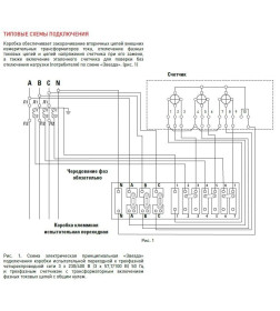 Коробка испытательная переходная ЛИМГ301591.009 ЭнергоПрибор