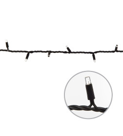 Гирлянда светодиодная с контроллером, 10м. 120 светодиодов. Разноцветный свет Провод черный ТМ Uniel ULD-S1000-120/DBA MULTI IP67