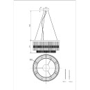 Светильник подвесной Divinare 6813/17 LM-8 (6813/17 LM-8) 